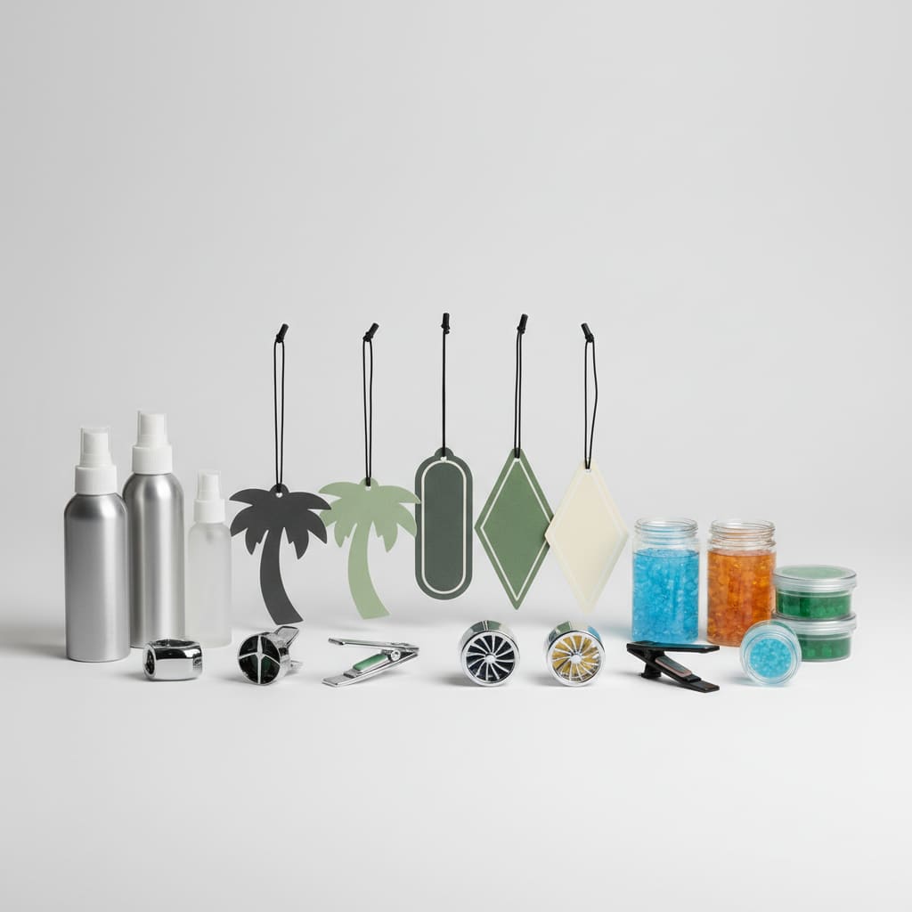 Auswahl an Autolufterfrischern